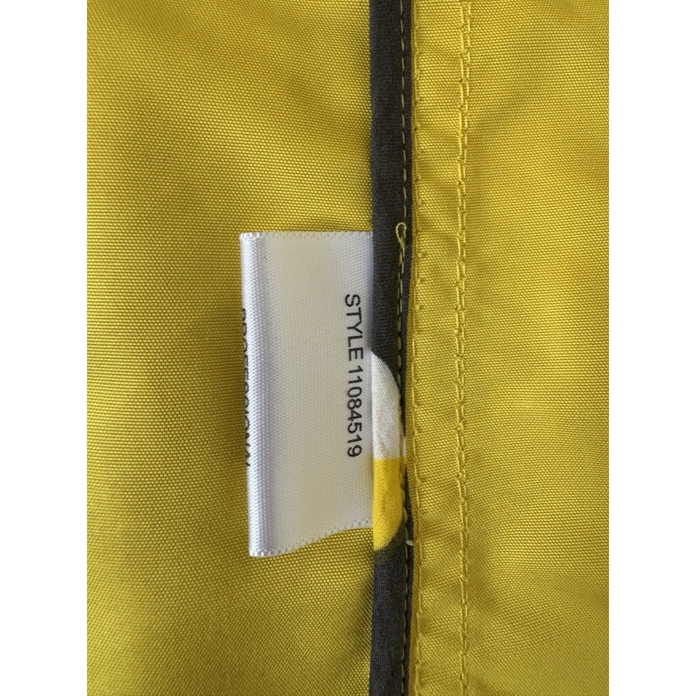 Tory Burch Trench/Raincoat Collared Button Up Women's Size 2 Yellow - Picture 13 of 13